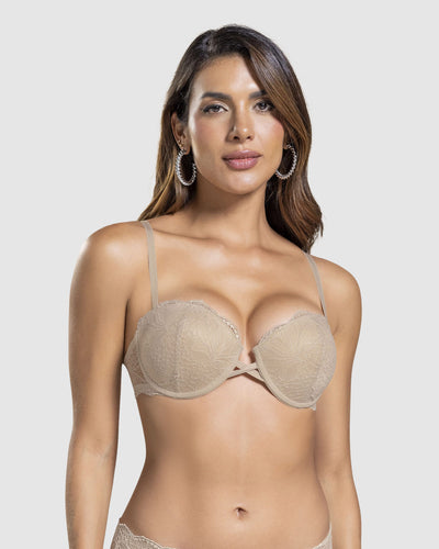 Brasier de realce alto incorporado, arco libre#color_802-cafe-claro