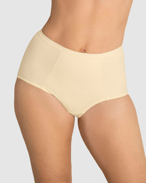 Calzón clásico de control suave con excelente modelación#color_111-vainilla