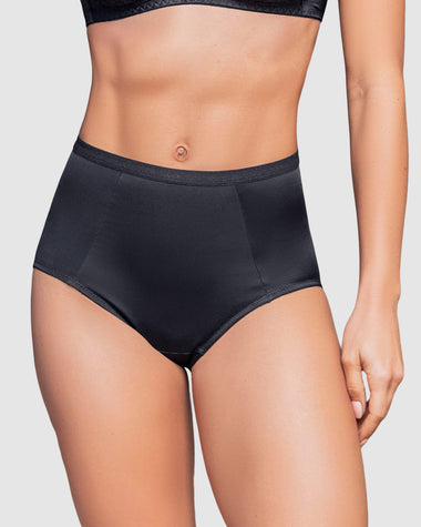 Calzón clásico de control suave con excelente modelación#color_700-negro