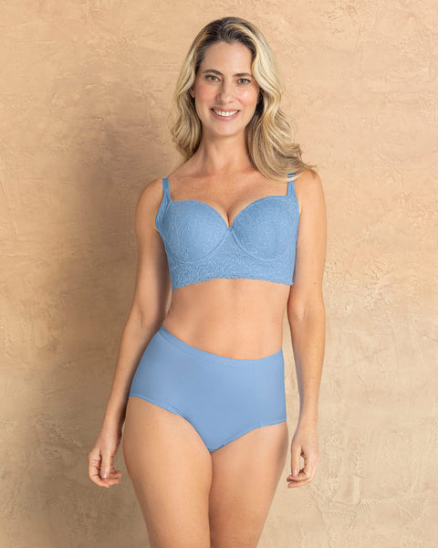 Calzón clásico de control suave con excelente modelación#color_b47-azul