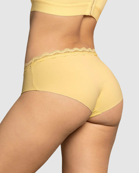 Calzón hípster con encaje en cintura tiro medio#color_b58-amarillo