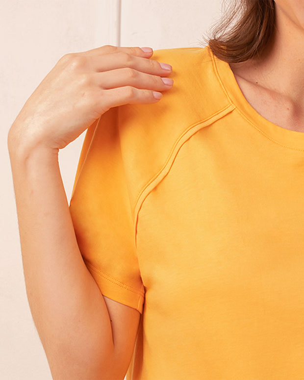 Camiseta manga corta 100% Algodón Pima Modal#color_203-apricot