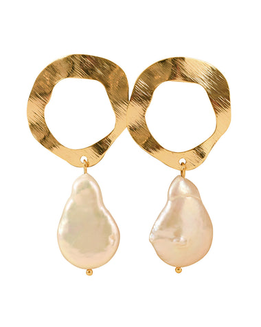 Perla D186 Aretes Dorado#color_127-dorado