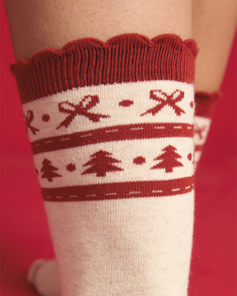 Medias media altura navideñas Pack x 2#color_s01-surtido-navidad