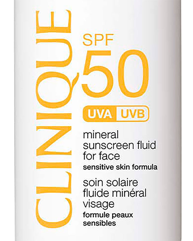 Bloqueador Clinique mineral SPF 50 fluid for face 30 ml#color_100-mineral