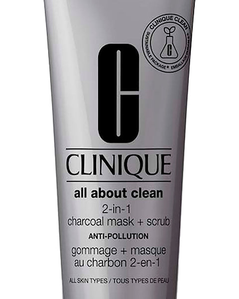 Mascarilla y Exfoliante All About Clean Charcoal Scrub + Mask Anti-Pollution 100 ml#color_100-2-en-1