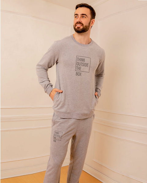 Jogger con bolsillos laterales#color_711-gris