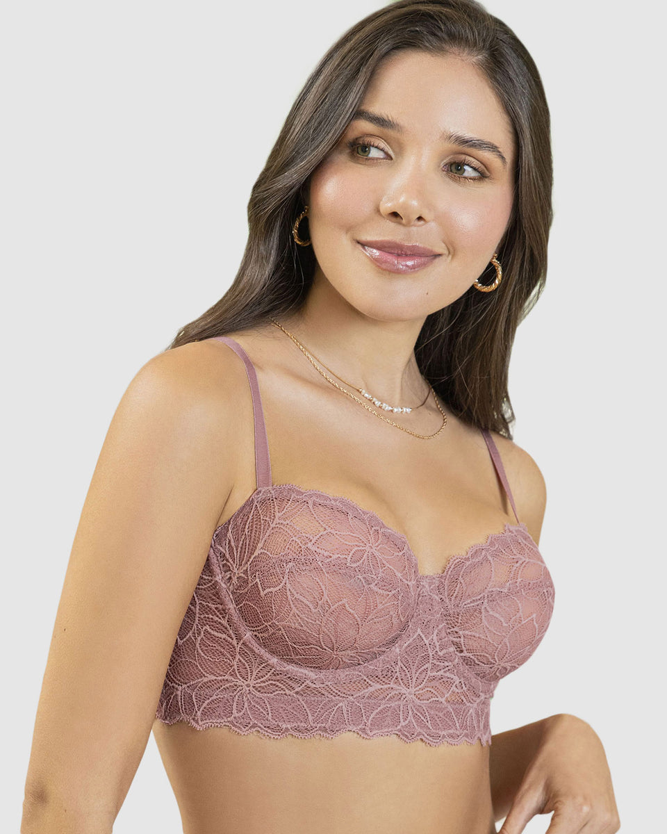 Brasier balconet de corte corsetero Leonisa Perú