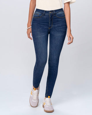 Jeans skinny esenciales para mujer#color_059-azul-oscuro