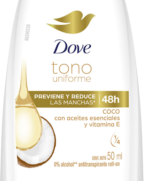 Roll On Dove Tono Uniforme 50ml#color_001-coco