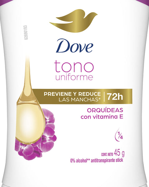 Desodorante Barra Dove Tono Uniforme 45g#color_001-orquidea