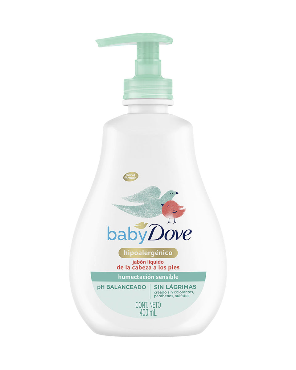 Dove Baby Jabón Líquido H Sens 12 x 400 ml