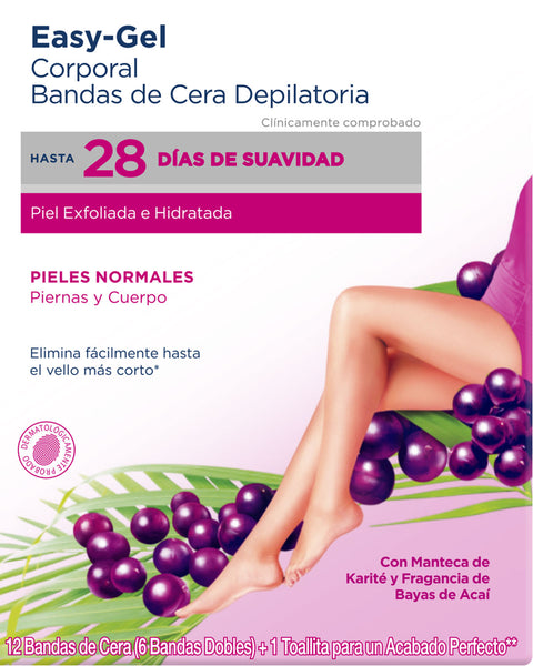 Veet bandas cera fría corporales piel normal#color_sin-color