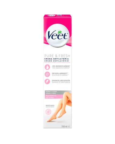 Veet® Crema Depilatoria Corporal Piel Normal x 200ml#color_001-piel-normal