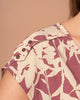 Blusa manga corta con recogido con botón fijo en mangas#color_035-ramas
