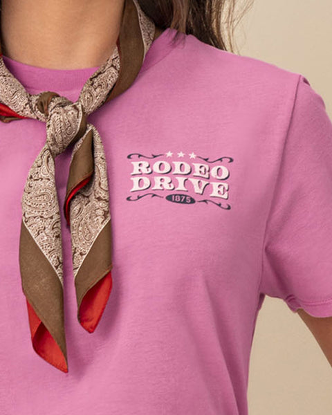 Camiseta manga corta con mensaje en el frente#color_036-rosado