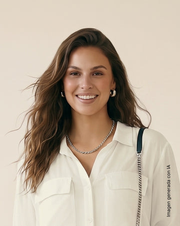 Blusa liviana manga larga con bolsillos#color_893-marfil