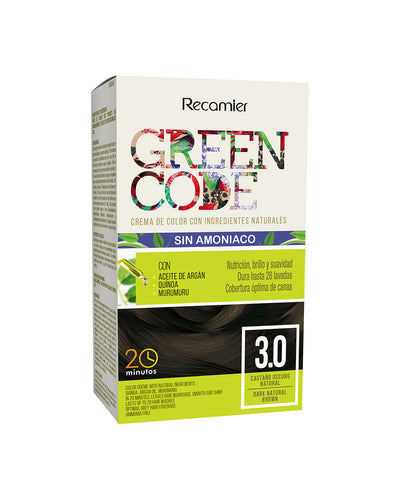 Tinte green code sin amoniaco#color_800-castano-oscuro