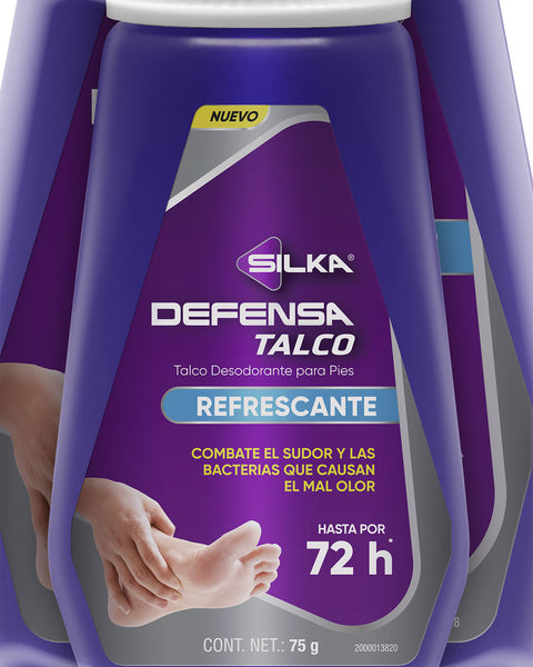 Pack Silka Defensa Talco Frasco x 250 gr + Frasco x 75 gr#color_001-pack-grande