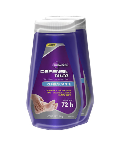 Pack Silka Defensa Talco 2 Frascos x 75 gr c/u#color_001-pack-chico