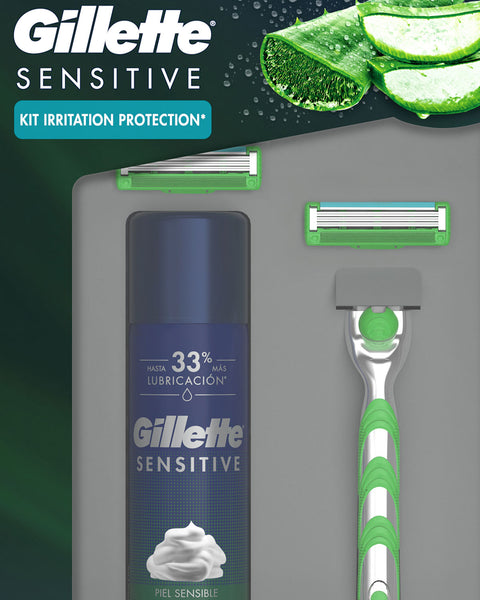 Pack de afeitado Gillette#color_001-sensitive