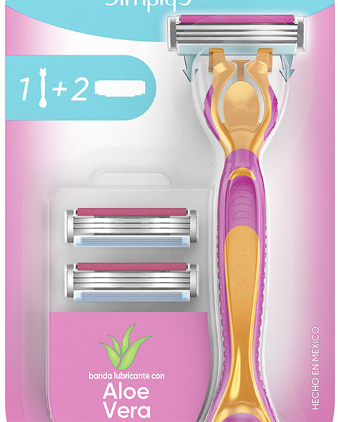 Afeitadora Femenina Recargable Simply Venus Hybrid 2UP#color_001-simply-hybrid
