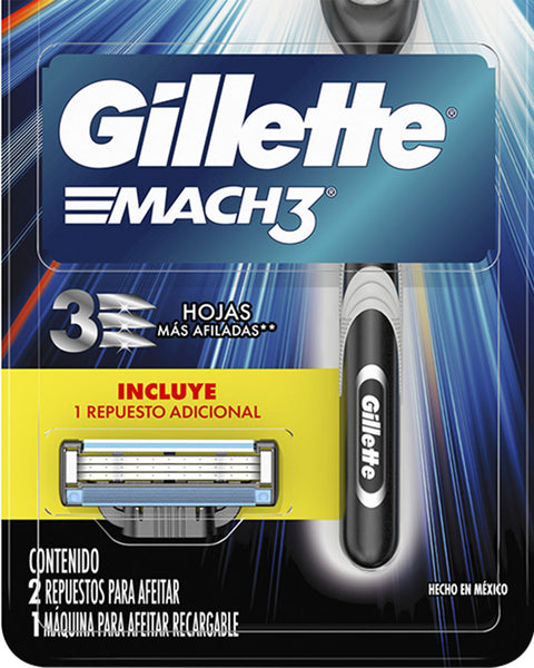 Gillette Mach3 Base Razor 2UP 557. 1#color_003-mach-3-base
