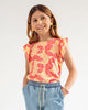 Camiseta estampada manga corta infantil#color_145-estampado-coral