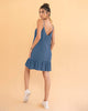 Vestido corto tiritas con escote en U#color_024-azul