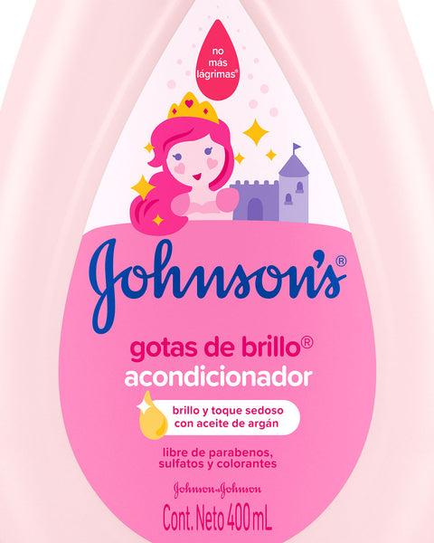 Acondicionador bebé johnson's  gotas de brillo 400 ml#color_sin-color