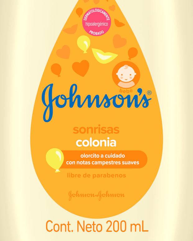 JOHNSON’S® baby colonia para bebés sonrisas#color_001-colonia-sonrisas
