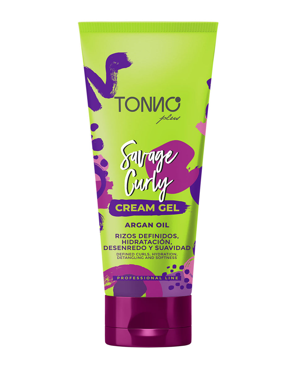 Savage Curly Crema de Peinar para Rizos Tonno Plus 180ml