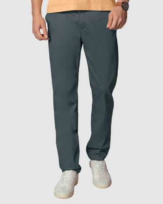 Pantalón bota recta en drill de tacto suave stretch#color_720-gris-oscuro