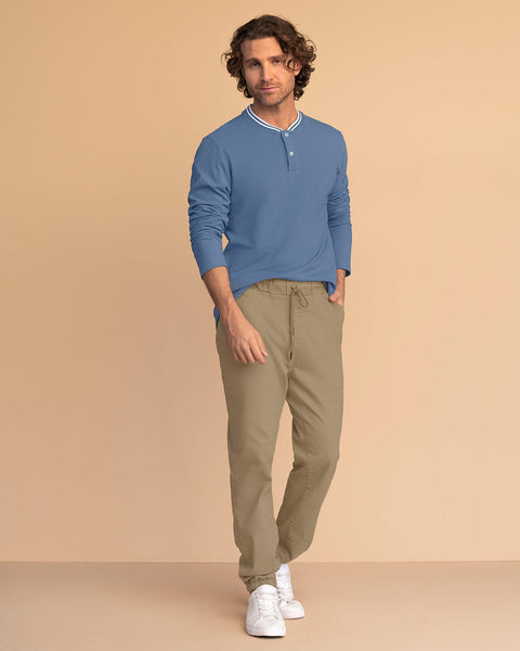 Jogger londres pantalón de hombre#color_813-cafe