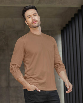 Paquete x2 camiseta manga corta y camiseta manga larga#color_991-beige-terracota