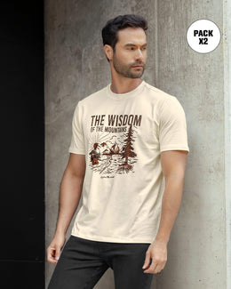 Paquete x2 camiseta manga corta y camiseta manga larga#color_991-beige-terracota