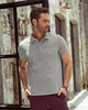 Camiseta tipo polo con bordado en frente#color_245-gris-jaspe