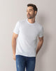 Camiseta manga corta con logo bordado en frente#color_000-blanco