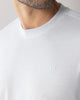 Camiseta manga corta con logo bordado en frente#color_000-blanco