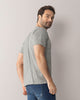 Camiseta manga corta con logo bordado en frente#color_072-gris-jaspe
