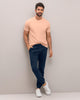 Camiseta manga corta con logo bordado en frente#color_301-rosado