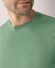 Camiseta manga corta con logo bordado en frente#color_653-verde