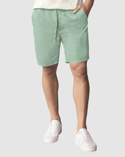 Bermuda para hombre cintura ajustable#color_601-verde-manzana