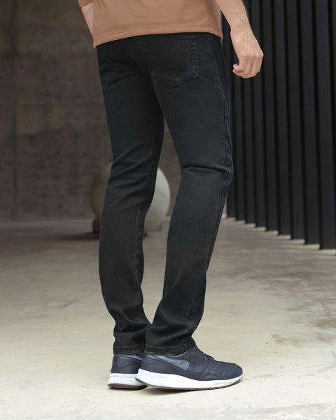 Jean silueta slim para hombre#color_700-negro