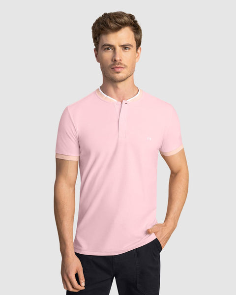 Camiseta con cuello henley y botones funcionales#color_304-rosado-claro