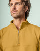 Camiseta manga larga  con cierre frontal en cuello#color_106-amarillo