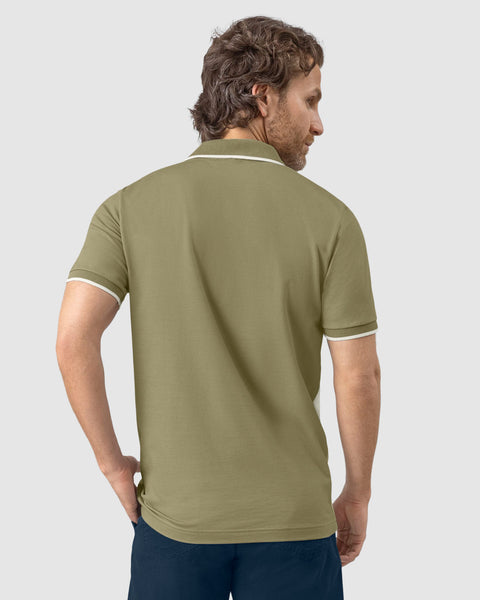 Camiseta tipo polo bloque de color Leonisa Perú - Main Image