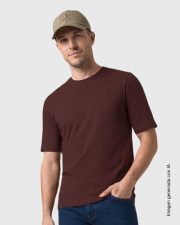 Camiseta básica en algodón#color_c39-azul-claro