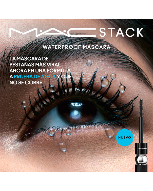 Mascara de pestañas MAC macstack waterproof 12ml#color_100-waterproof