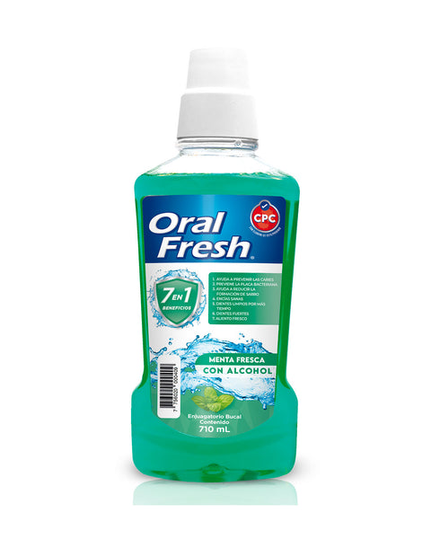 Oral Fresh Enjuague Bucal X 170 ml#color_002-menta-fresca